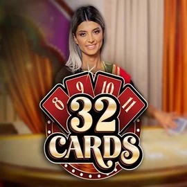 32 Cards casino game by Ezugi – featured logo at GramsBet Casino
