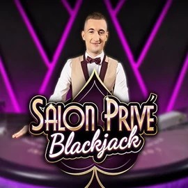 Blackjack Salon Privé slot visual from Ezugi available on casino-gramsbet.com