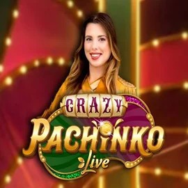 Official Live Casino logo: Crazy Pachinko by Evolution at GramsBet Casino