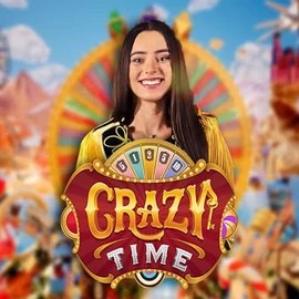 Crazy Time game by Evolution – logo hosted on GramsBet Casino