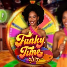 Funky Time logo by Evolution at GramsBet Casino