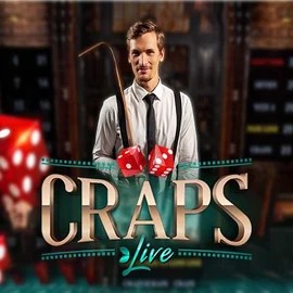 Live Craps game by Evolution – logo hosted on GramsBet Casino