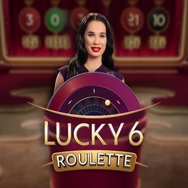Lucky 6 Roulette slot icon by Pragmatic Play, available at GramsBet Casino