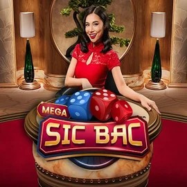 Mega Sic Bac slot logo by Pragmatic Play at GramsBet Casino