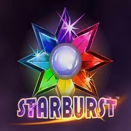 Starburst slot icon by NetEnt, available at GramsBet Casino
