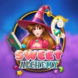 Sweet Alchemy slot logo by Play'n GO at GramsBet Casino